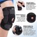 Dynamic Gear Open Patella Stabilizing Knee Brace - Adjustable Compression Support for Meniscus Tear, ACL Strains, Knee Pain - Neoprene with Aluminum Hinges (Standard Pack) - Buy Online on GoSupps.com