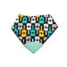 V&D HOME - Baby and Toddler Dribble Bib with Teether | 0-18 month Teething Bibs for Baby and Toddler | 100% BPA & Pthalate Free | Bandana bib with teether Guitars