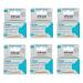 DrTung's Double-sided Perio Sticks THIN, Remove Plaque, Interdental, Fit Between Teeth, Nordic Birch 100 count, 6 Pack