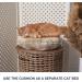 Macrame Cat Hammock Bed with Cushion - Boho Cat Hanging Bed for Wall, Ceiling, Window - Includes Hanging Kit - Cute Cat Furniture and Decor - Buy Online on GoSupps.com