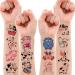 8 Sheet Cow Temporary Tattoos for Kids - 68Pcs Cow Birthday Party Decorations & Supplies, Cute Cow Tattoo Stickers - Ideal Party Favors for Boys & Girls, Schools, Prizes & Themed Events - Buy Online on GoSupps.com