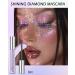 Glitter Mascara for Eyelashes Sparkling Colored Mascara Waterproof Long Lasting Diamond Mascara Smudge-Proof No Clumping Colorful Eyes Makeup for Women Wedding Stage Music Festival (03#Purple) - Buy Online on GoSupps.com