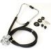 Primacare DS-9295-BK 30 Sprague Rappaport Stethoscope - Ideal for Doctors, Nurses, and Medical Students - Dual Head Cardiology Kit for Men, Women, and Pediatric (Black) - Buy Online on GoSupps.com