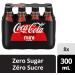 Diet Coke Coca-Cola Zero Sugar 300mL Mini Bottles Pack of 8 - Buy Online on GoSupps.com
