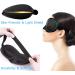 3D Contoured Sleep Mask No Pressure on Eyes NO Light Leakage Ultralight and Super Soft Eye Mask with Adjustable Strap Great for Traveling/Nap Black - Buy Online on GoSupps.com