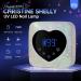 Buy UV LED Nail Lamp 72W - Rechargeable Sparkly Wireless Nail Dryer with 5 Timer Settings | Quick Dry Gel Polish Curing Light for Salon & Home - A-white - Buy Online on GoSupps.com