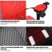 Dog Saddle Bag - Breathable Waterproof Backpack with Reflective Strip for Small Medium & Large Dogs - Durable Nylon - Red (Large) - Buy Online on GoSupps.com