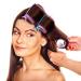55mm Self Grip Hair Rollers Set - 18 Pieces with Duck Teeth Hair Clips for Women & Men - Buy Online on GoSupps.com
