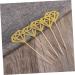 AOKWAWALIY 50pcs Wedding Decoration Diamond Shaped Cupcake Picks Cupcake Diamond Topper Cake Topper Diamond Glitter Diamond Wedding Ceremony Decorations Fruit Happy Birthday Bride Golden medium - Buy Online on GoSupps.com