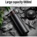FDIT Portable Isolated Water Bottle 1000ml - Stylish Stainless Steel Cup with Temperature Display for Home Travel & Office - Buy Online on GoSupps.com