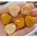Xiannvxi 10 PC Yellow Aventurine Heart Stones - Natural Love Healing Crystal Gemstones Set for Happiness - Buy Online on GoSupps.com