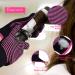 ARRITZ Professional Heat Resistant Gloves for Hair Styling - Silicone Bumps, Heat Proof Mat, 6pcs Clips, 2pcs Combs - Pink - Buy Online on GoSupps.com