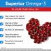 Antarctic Krill Oil 500mg Omega-3 Supplement | MegaRed Extra Strength EPA & DHA Softgels (90ct) | Astaxanthin Antioxidant | Heart Health Formula with No Fish Oil Aftertaste - Buy Online on GoSupps.com