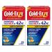 Cold-Eeze Soft-Center Lozenges Natural Liquid Honey Lemon Flavor Reduces Duration of The Common Cold Relieves Sore Throat Cough Nasal Congestion & Post Nasal Drip 25 Count Pack of 2