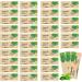 NUIVO Pack of 100 3g Kraft Paper Toothpaste Sachets: Practical Vegan Ideal for Travel Hotels and Eco-Friendly Welcome Kits