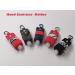 Travel Size Hand Sanitizer Holder with Carabiner - Portable Mini Waist Bag for Liquids - Includes 2 oz Reusable Bottle - Black - Buy Online on GoSupps.com