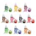 Food Coloring Gel Set - 10 Highly Concentrated Colors for Cake Decoration Macarons Donuts & More | 11g per Bottle - Ideal for Baking & Crafts - Buy Online on GoSupps.com
