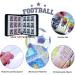GHIUAN Soccer Card Binder - 720 Pocket Trading Cards Collector Album with Sleeves - Football Type 2 - Buy Online on GoSupps.com