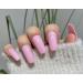 TEN NAILS 24pcs Ballerina False Nails Fake Coffin Long Tips 12 Sizes with Glue (Extra Long Glossy Pink 30pcs)