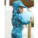 weVSwe Baby Toddler Sun Hat UPF 50+ Swim Cap Flap Neck Protection Green Leaves 12-24 Months - Buy Online on GoSupps.com