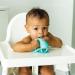 Tiny Twinkle Silicone Teether Toy - BPA-Free Baby Teething Care | Multi-Textured Sensory Toys with Suction Base | Food-Grade Silicone Teeter for Babies 0+ Months (Mint) - Buy Online on GoSupps.com