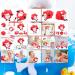Plush Christmas Ornaments Santa Claus Bath Sponges - 2pcs Exfoliating Shower Brush for Kids - Buy Online on GoSupps.com