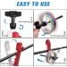 Mini Fishing Line Spooler Portable Winder for Spinning and Baitcast Reels - Red/White - Buy Online on GoSupps.com
