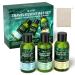 ulluxe Travel Bath and Hair Care Set Rosemary Shampoo Conditioner and Tea Tree Body Wash for Dandruff and Itchy Skin 338 oz Travel Size Pack of 3