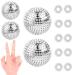 4 pieces acupressure ball with 10 pieces acupressure ring finger skills ring acupressure rings magnetics spiked massage ball small skills borderline set hedgehog balls massage rings for stress relief