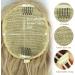 Ponytail Extensions Blonde Long Wrapped Hairpiece Ponytail Natural Synthetic Hair Hair Extensions for Women Afro Braid Ponytail Approx. 60 cm 095C - Buy Online on GoSupps.com