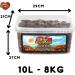  Bite & Delight Bite & Delight 8kg Dried Malayer Sultana Raisins Natural Dried Fruit No Additives No Sugar Sun-Dried Fresh and Large - Buy Online on GoSupps.com