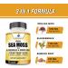 American Standard Supplements Irish Sea Moss, Bladderwrack, and Burdock Root Capsules - 1200mg/1200mg/225mg - Vegan, Gluten Free, Non-GMO - 120 Capsules - Buy Online on GoSupps.com