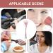 Maciun Powder Makeup Brush Loose Powder Standing Brush | Powder Foundation Brush Cosmetic Brushes for Complete Coverage and Prefect Finish Standing four-leaf clover makeup brush gold + PVC - Buy Online on GoSupps.com