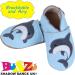 SHADOW DANCE UK Baby Shoes - Soft Sole Toddler Shoes for Boys and Girls | Leather Winter Booties for Newborns | Dolphins Design | Size 29, 0-6 Months - Buy Online on GoSupps.com