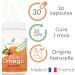 Nutrisolution - Omega Fat Burner - Energy Slimming Supplement with Sea Buckthorn Oil to Promote Natural Weight Loss - Made in France - 30 Capsules - Buy Online on GoSupps.com