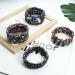 CASSIECA 12Pcs Magnetic Hematite Bracelets for Men Women - Tiger Eye Rainbow Stone Beaded Bracelets for Anxiety Relief - Buy Online on GoSupps.com