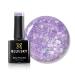 Bluesky Gel Nail Polish 10ml Glitter Neon 13 Purple Glitter Gel Nail Polish for 21 Day Manicure Professional Salon& Home Use Requires Curing Under LED UV Nail Lamp