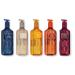 Bath + Body Works Cleansing Gel Hand Soap - Set of 5 - Fall Collection - Flannel White Pumpkin Sunshine Lemons Pumpkin Cupcake and The Perfect Autumn (8 oz each)