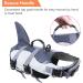 ASENKU Dog Life Jacket Safety Vest for Swimming and Boating - Gray, X-Large - Buy Online on GoSupps.com