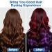 Lot de 12 kits de coloration pour cheveux - 6 ensembles de bonnets de gla age avec crochet en plastique - Bleu - Pour coloration des cheveux - Fournitures pour salon de coiffure - Buy Online on GoSupps.com