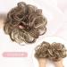Vlasy Messy Bun Hair Piece F12/613# 60g - Curly Wavy Hair Scrunchies Extension for Women - Synthetic Chignons Accessories - Updo for Girls - Buy Online on GoSupps.com