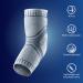 OPPO 2988 ACCUTEX Elbow Brace Compression Sleeve for Tendonitis Tennis Elbow Golfer's Elbow & Arthritis - Unisex Gray Small - Buy Online on GoSupps.com