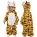 Doladola Unisex Baby Toddlers Romper Jumpsuit Hooded Cartoon Sleepsuits Infant Outfit 3-6 Months Tiger