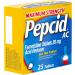 Pepcid AC Maximum Strength Heartburn Relief Tablets OTC Medicine Prevents & Relieves Heartburn & Acid Reflux Due to Acid Indigestion 20mg Famotidine Acid Reducer Fast-Acting 25 ct Heartburn Prevention & Relief 25 Count  - Buy Online on GoSupps.com