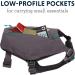 Luffwear Dog Harness with Built-in Bags | All-Day Comfort for Small Breeds | Granite Gray - Perfect for Short Trips & Everyday Activities - Buy Online on GoSupps.com