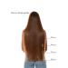 Buy Hair2Heart Real Hair Extensions - 25 Strands 1g 50cm Light Blonde Natural-Ash (8/01) | Premium Quality Bonded Straight Hair - Buy Online on GoSupps.com