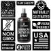 Organic Jamaican Black Castor Oil Spray for Hair Growth - Pure & Unrefined Extra Dark Tropical Oils for Thicker Hair, Eyelashes, and Eyebrows - Prevent Hair Loss & Thinning - Men & Women - Cold Pressed - Buy Online on GoSupps.com