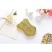 Jinvun Antique-Like Compact Mirror: Durable Travel Makeup Mirror - Shield Shape, Magnification, & Clear Reflection - Vintage Design - Unique Jewellery Gift - Gold02 - Buy Online on GoSupps.com