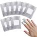 Gel Nail Polish Remover Set - 300 Foil Nail Wraps/Wipes with Rose Gold Cuticle Pusher - Buy Online on GoSupps.com