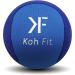 Koh Fit Stress Ball for Adults - Stress Reliever Squeeze Balls - for Hand Therapy and Stress Relief Blue (1 Ball)